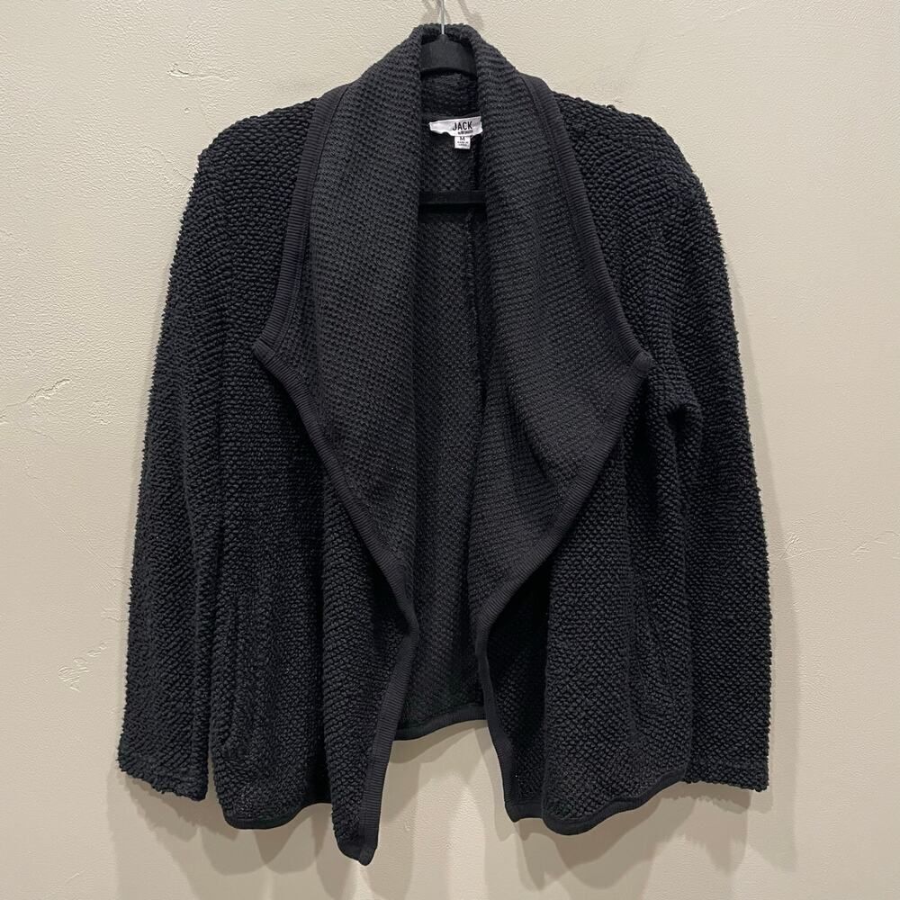 Jack by BB Dakota Black Knit Cardigan - Size: Medium